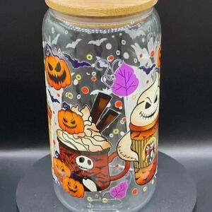 Happy Halloween Libby 16oz Glass Cup